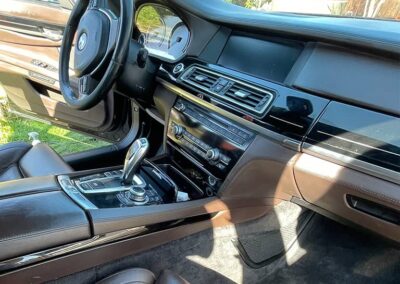 El Clean Praha Cisteni interieru BMW